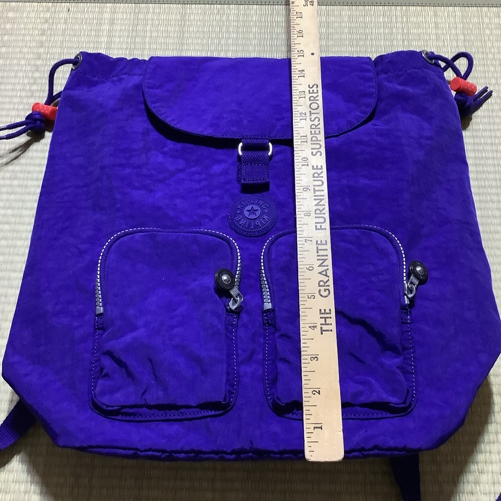 Kipling Purple Backpack - image 7